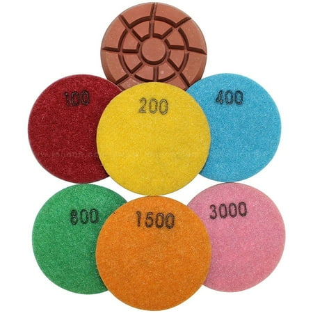 

Promaxx -Hi Luster Epoxy Pads 3 Inch 8 Mm 100 Grit (9 Pk)