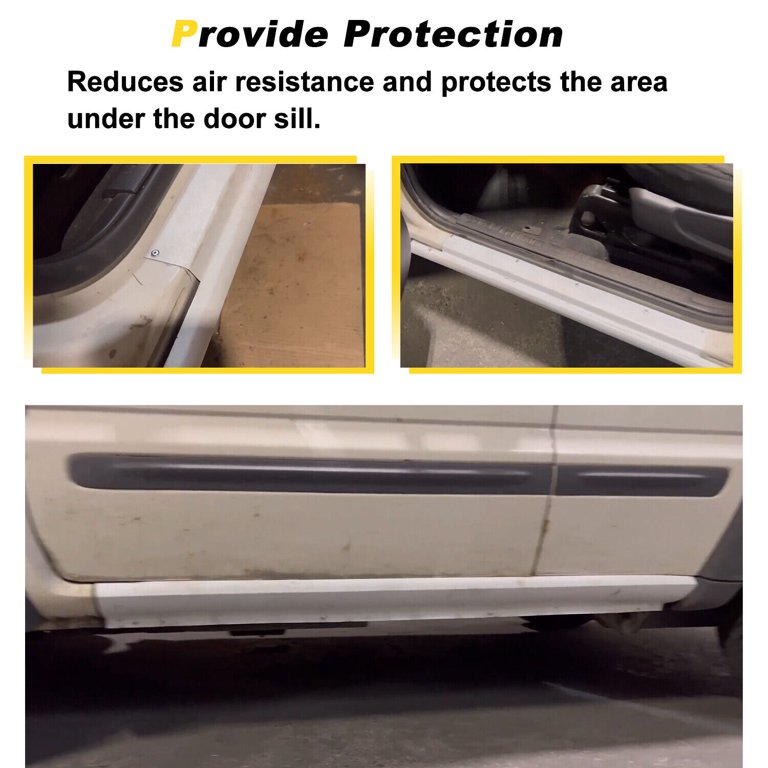 Left Side Rocker Panel With Molding Holes For 2002-2007 Jeep Liberty 4-Door - Factory Style, EDP Coated