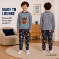 thumbnail image 2 of Quad Seven Boys Pajama Set Cozy Graphic Printed Short Sleeve Sleep Shirt and Pajama Pants 2 Piece, 2 of 6