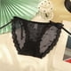 thumbnail image 2 of Gibobby Calzoncillos para mujeres sexy Cintura de ropa interior de algodón para mujer Calzoncillos cómodos y transpirables para niñas(Negro,XL), 2 of 3