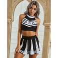 thumbnail image 4 of 2023-traje sexy de animadora Halloween mujeres colegiala Gleeing uniforme de animadora disfraz de porrista de escuela secundaria, 4 of 5