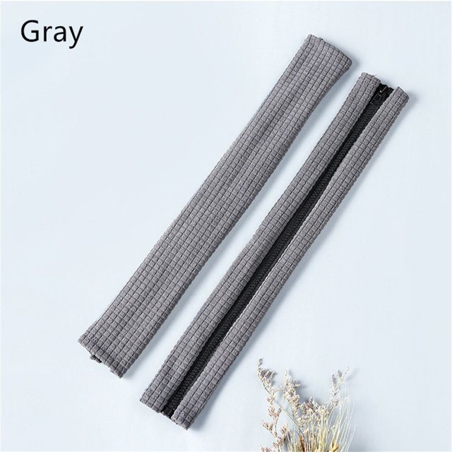 New Solid Computer Elastic Spandex Zip Armrest Covers Armrest Chair Arm