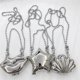 thumbnail image 4 of Fashionable Mini Crossbody Bag For Women Small Evening Bag Crossbody Purse For Event And Shopping Wedding Party Silver, 4 of 4