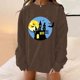 thumbnail image 1 of ICHUANYI Liquidación Mujeres Clásico Estampado de Halloween Cuello Redondo Manga Larga Suelta Sudadera Tops ICHUANYI WER202308244948, 1 of 7