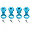 thumbnail image 3 of Hex Adapter Hub Accessory 5mm 0.2in Aluminum Alloy Tire Combiner Coupler Fit For  EREVO 1/10 CarBlue, 3 of 8