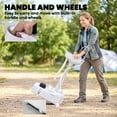 thumbnail image 5 of kleankin Portable Camping Sink Hand Wash Station Basin with 4.5 Gallon Water Tank, Soap Dispenser and Towel Holder, 5 of 9