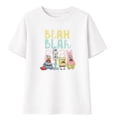 thumbnail image 2 of Pijama BoB Esponja para Mujer, de Algodón Blanco Talla M, 2 Piezas, 2 of 4