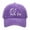 Washed-Purple, variant on Vintage Washed Cotton Baseball Cap with Fish, Fish On & Fishing Hook Embroidery, Adjustable Outdoor Fishing Hat for Adult Men Women- Washed Navy