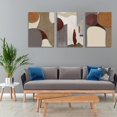 thumbnail image 6 of Contemporary Wall Art Modern Abstract Canvas Poster Prints Art Painting Home Office Wall Decor Nordic Painting Picture Framed Artworks 3 Piece for Living Room Decoration (36"Wx16"H), 6 of 6