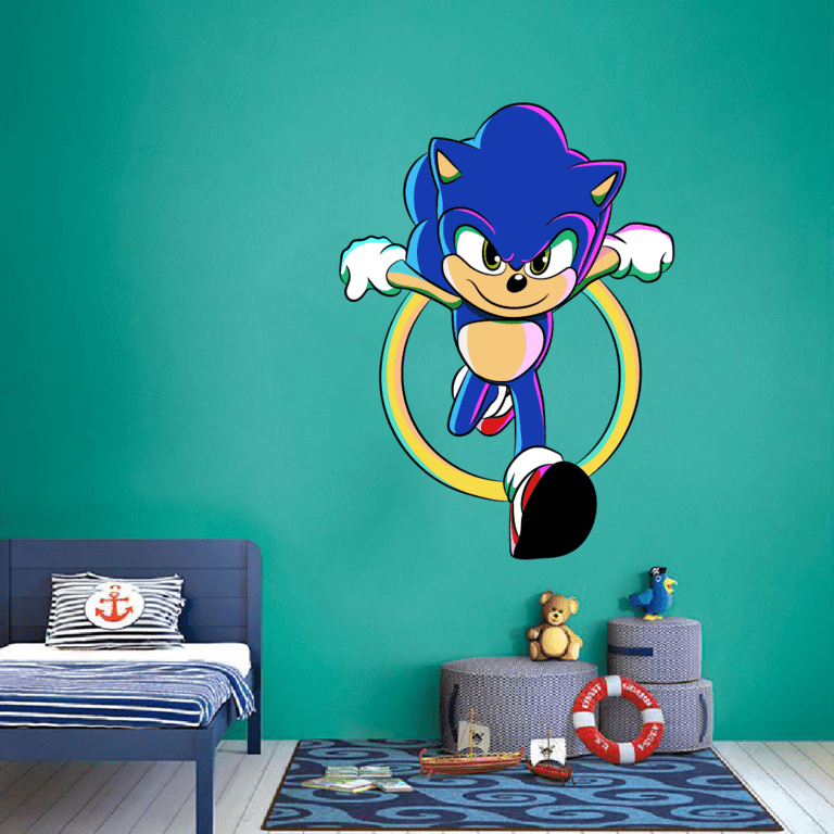 cartoon character wall decals