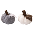 thumbnail image 1 of Cosecha Calabaza Ganchillo Calabazas Punto Otoño para Bodas (gris), 1 of 6