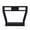 Black, variant on Furnibear Curved Frame Console Table with Storage Drawer and Open Shelves and Angled Legs for Entryway and Hallway, Black