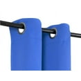 thumbnail image 2 of 1 SET 100% BLACKOUT INSULATE THERMAL SHORT PANELS WINDOW CURTAIN IN 36" 54" 63"L, 2 of 6