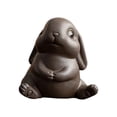 thumbnail image 5 of Estatuilla de conejo Sunnimix Escultura de conejo 9cmx8.3cmx9.7cm, 5 of 5
