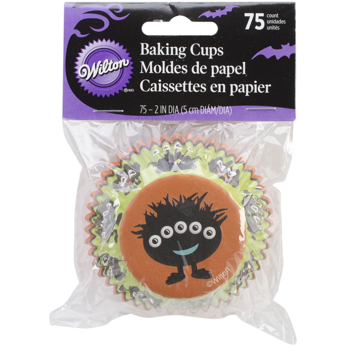 Paper Assorted Wilton Halloween Eye Balls Standard Cup 75 Pieces Paper Assorted Wilton Halloween Eye Balls Standard Cup 75 Pieces