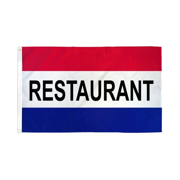 Restaurant Flag 3x5ft Poly