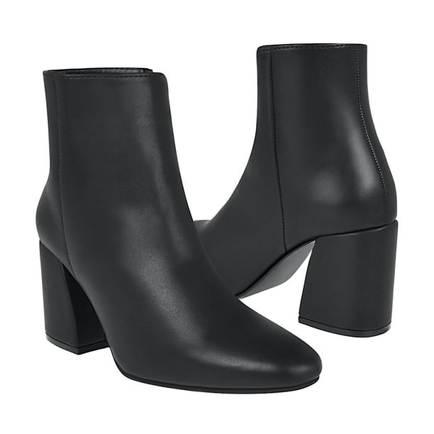 BOTINES DAMA STYLO 16344 SIMIPIEL NEGRO