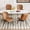 Brown, variant on MOONMISS Upholstered Dining Chairs Set of 4,Modern Kitchen Side Chairs with Backrest and Metal Legs,Dark Gray