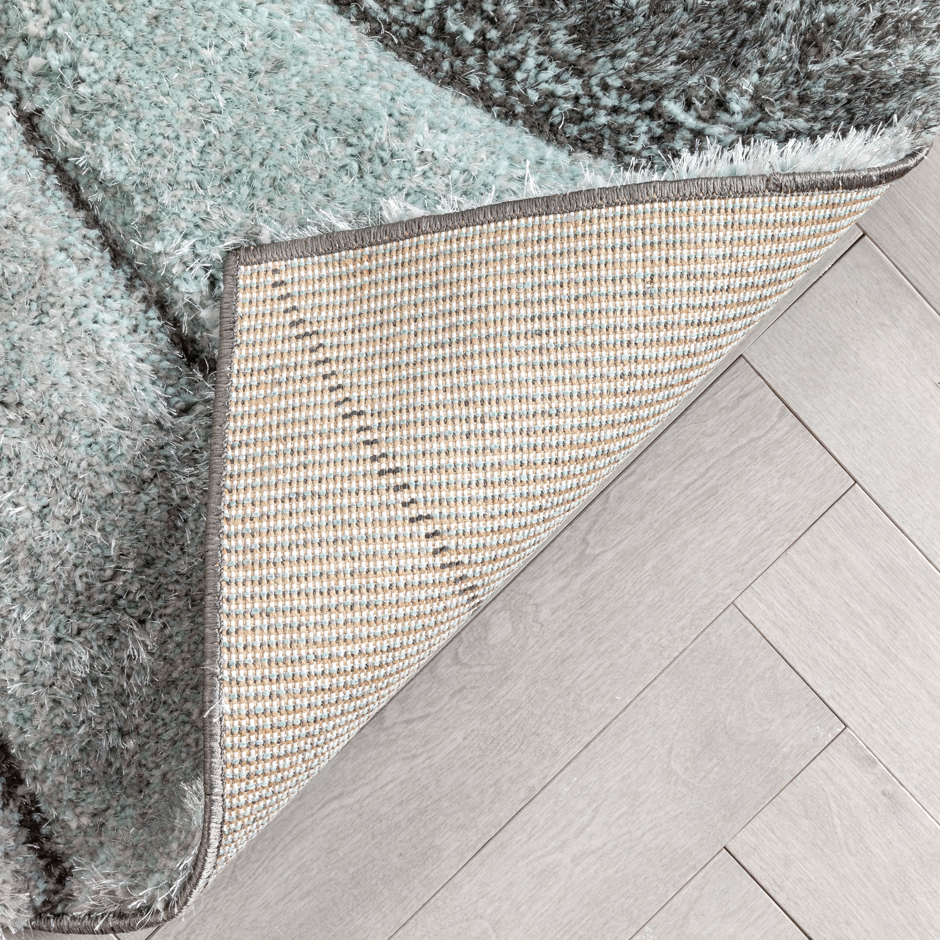 Well Woven San Francisco Geometric Area Rug, 7.83' x 9.83', Dynamic Visual Texture, Stain-Resistant, Thick, Plush, Dazzling