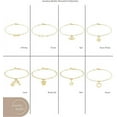 thumbnail image 5 of Jewelry Atelier Gold Filled Bracelet Collection – 14K Yellow Gold Filled Dangle/Pendant Bracelet with Solid Clip Chain for Women (Different Sizes and Styles with Extension/Adjustable Chain), 5 of 6