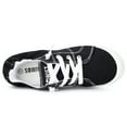 thumbnail image 4 of JENN ARDOR Womens Canvas Sneakers Flat Shoes Low Tops Lace up Classic Walking Shoes, 4 of 6