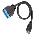 thumbnail image 2 of Kearding Placa base para PC de escritorio, adaptador de tipo E a 20 pines, placa base portátil, convertidor USB 3,1, Cable de protección Cables de computadora, 2 of 6