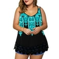 thumbnail image 2 of Gvmfive Women Plus Size Sleeveless Lace Tank Tops Casual Swing Tunic Blouse T-shirt, 2 of 4