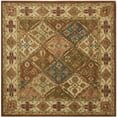 thumbnail image 5 of SAFAVIEH Heritage Abbey Traditional Wool Area Rug, Beige, 6' x 9', 5 of 10