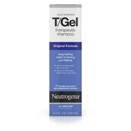 Neutrogena T/Gel Therapeutic Dandruff Treatment Shampoo, 4.4 fl. (The Best Dandruff Treatment)