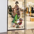 thumbnail image 2 of Calcomanías navideñas para ventanas, calcomanías navideñas para ventanas, copos de nieve, Papá Noel, árbol de Navidad, para decoración de invierno, 2 of 5