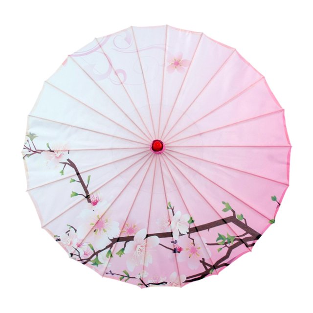 GUOOL Chinese Oiled Paper Umbrella Rainproof Decorative for Party Dancing Costumes B