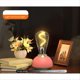 thumbnail image 5 of Glass Table Lamp LED Touch Table Lamp Dimmable Table Lamp Light Red, 5 of 5