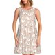 thumbnail image 1 of Easygdp White Goose para Vestido Transpirable de Mujer, Vestido Suelto de Manga Corta con Pliegues y Bolsillos para el Verano, 1 of 7