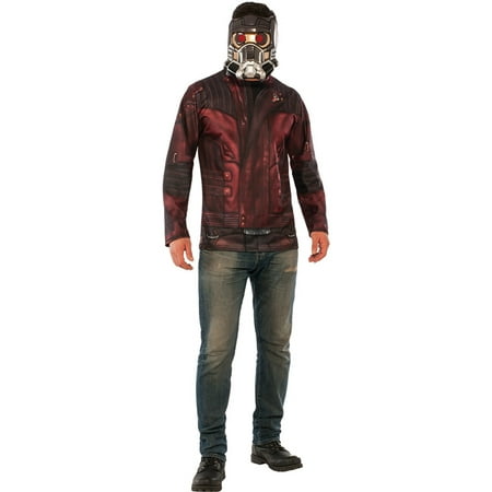 Guardians of the Galaxy Vol. 2 - Star-Lord Adult Costume Top & Mask Set