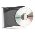 thumbnail image 6 of Cd/dvd Slim Jewel Cases, Clear/black, 25/pack | Bundle of 5 Packs, 6 of 7