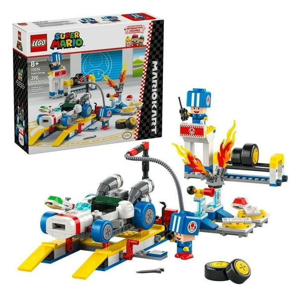 Set LEGO Super Mario Mario Kart: Garaje de Toad 72035
