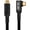 1.65ft/0.5m, variant on 1.65ft/0.5m Thunderbolt 4 USB-C ,90- Right Angle,40Gbps Data Transfer, 240W PD , 8K Video Output, Compatible with M_acBook, , Surface, Docking Station