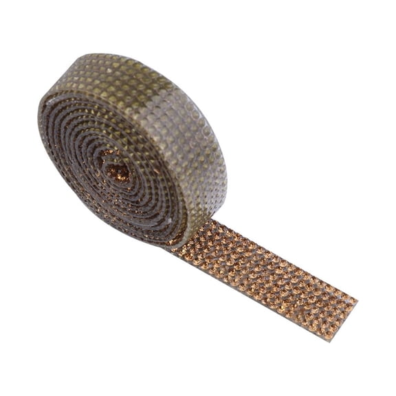 CATIEBYE Adhesive Rhinestone ps Golden 1Pcs