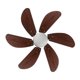 thumbnail image 5 of Coolfan Ventilador de Techo Modelo Tramontana | 30 Pulgadas (76 cm), 6 Aspas, Base para L&aacute;mpara E26 y Control de Cadena | Color Bronce, 5 of 8