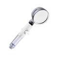 thumbnail image 1 of Wosthever Ducha de baño de 20mm, cabezal de ducha de chorro ajustable, ahorro de agua de alta presión, filtro de aniones para baño, boquilla de SPA para Juegos de accesorios de baño Blanco Wosthever HA005321-02, 1 of 6