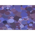 thumbnail image 1 of Ahgly Company Machine Washable Indoor Rectangle Transitional Medium Slate Blue Area Rugs, 3' x 5', 1 of 7