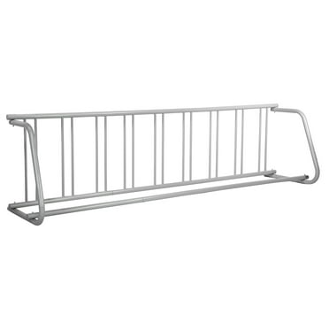 SKYSHALO 111" Long All-Steel Bicycle Rack, Accommodates 9 Bikes, Single-Sided Stand for Garage, Street, and Yard Storage