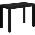 thumbnail image 3 of Dorel Parsons Computer Desk with Drawer, Black, 3 of 3