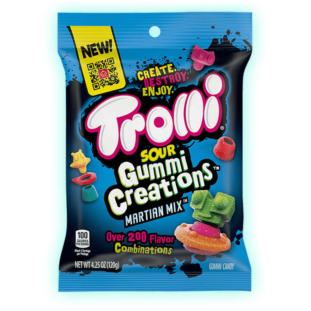 Trolli Sour Gummi Creations Martian Mix, 4.25 Ounce Bag