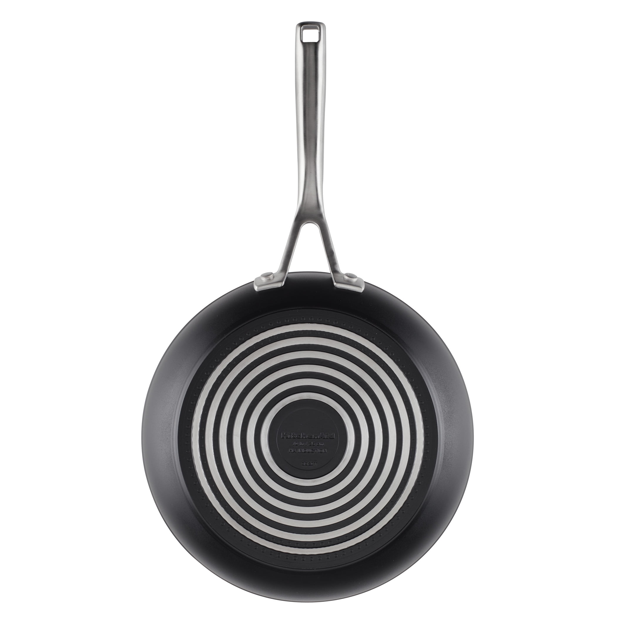 CSK 10 in. Aluminum Nonstick Frying Pan in Black with Lid