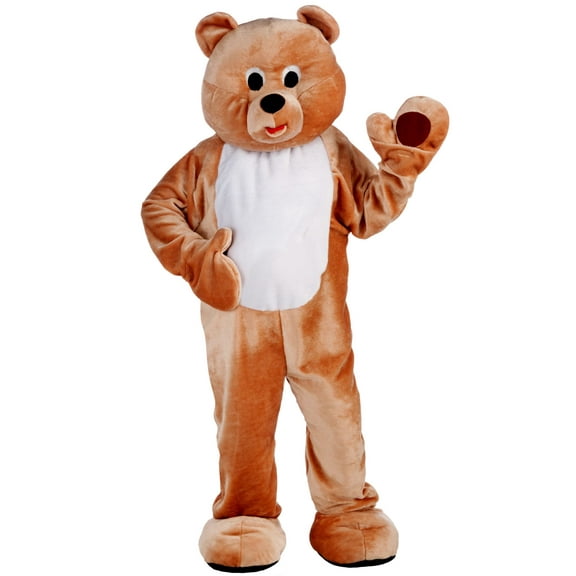 Mens Deluxe Honey Bear Mascot Costume