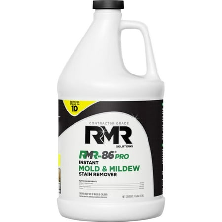 RMR Pro Instant Mold and Mildew Stain Remover and Odor Eliminator, 1 Gallon