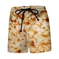 thumbnail image 3 of JINMGG Summer Fall Mens Shorts Clearance,Men's Food Realistic 3D Printed Summer Shorts Beach Shorts Beach Swim Shorts, 3 of 8