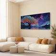 thumbnail image 4 of Large Tree of Life Canvas Wall Art, Abstract Canvas Prints Fantasy Landscape Paintings, Oversized Nature Pictures Artwork for Modern Home Decoration, 4 of 7