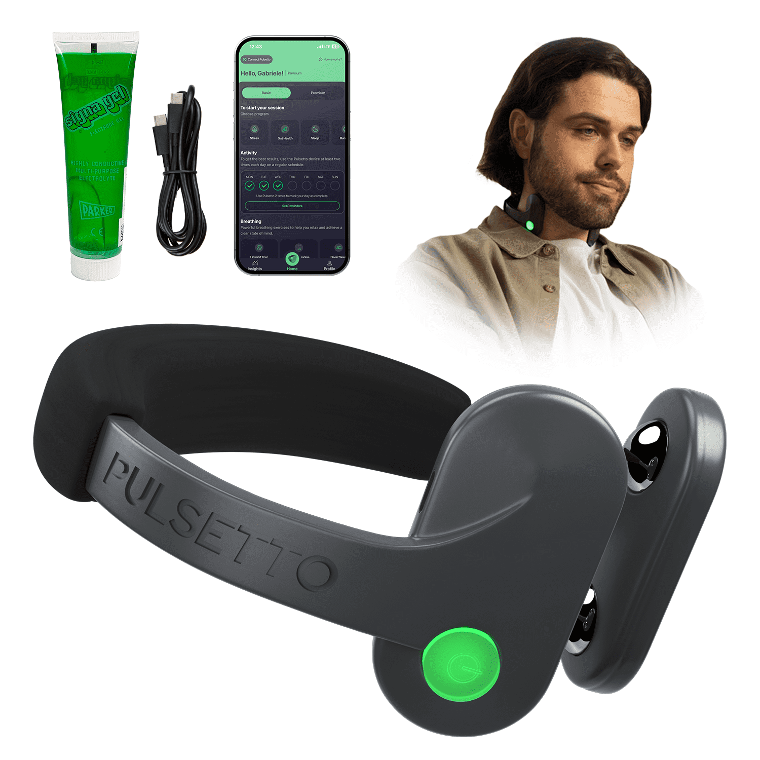 Lite (V1) Wellness Wearable – Relaxation & Daily Wellness Support Device
